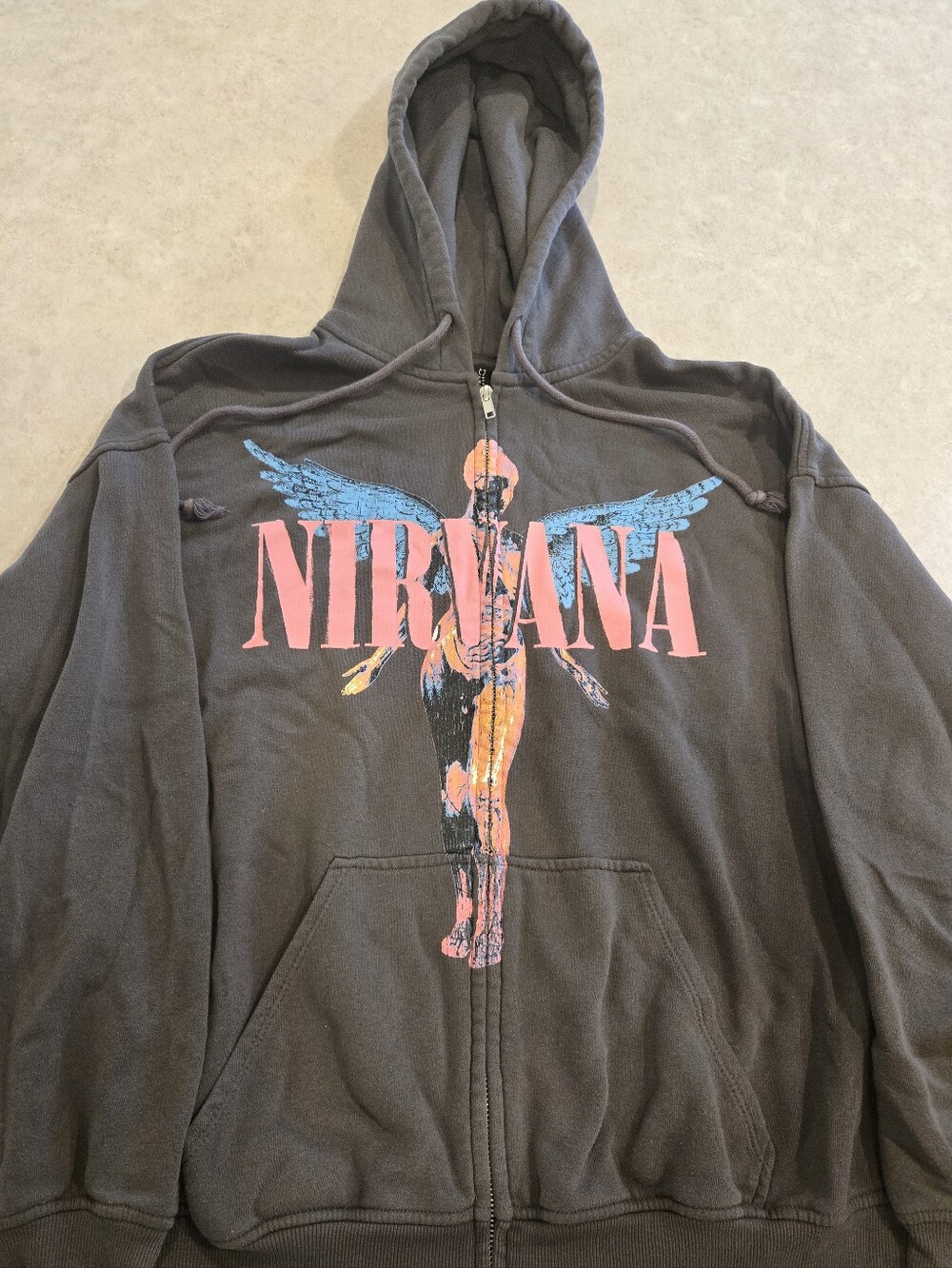Nirvana Hoodie. Adult Small.